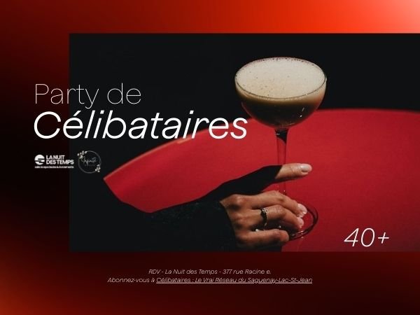 Party de Célibataires | 40 ans +