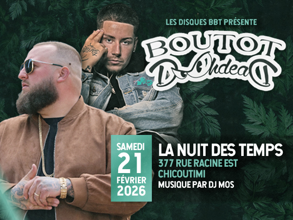 Boutot & Doohdead – La Tournée